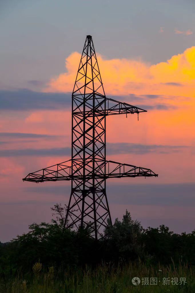 輸電線路電力鐵塔